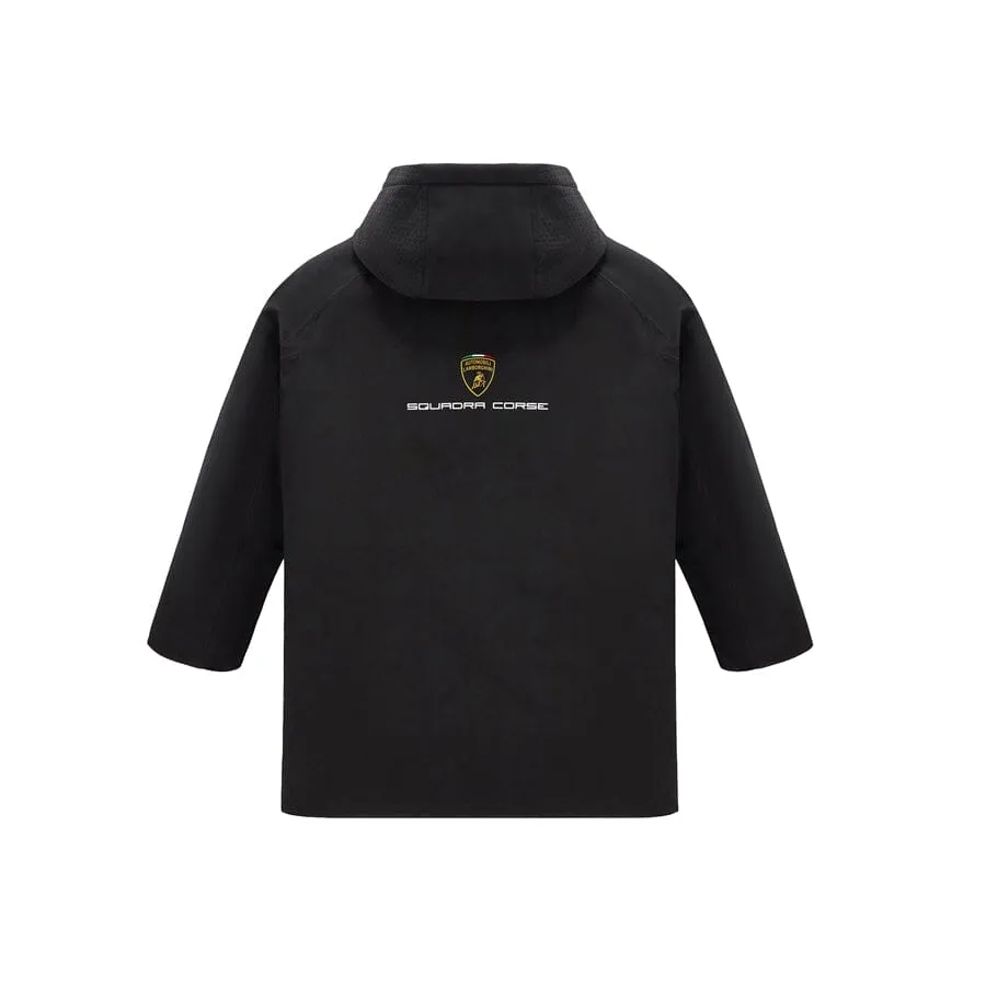 Automobili Lamborghini Squadra Corse Kids Team Padded Softshell Parka - Youth Black