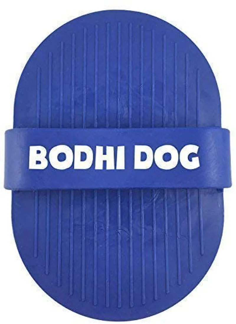 Bodhi Dog New Grooming Pet Shampoo Brush | Soothing Massage Rubber Bristles Curry Comb for Dogs & Cats Washing | Professional Quality