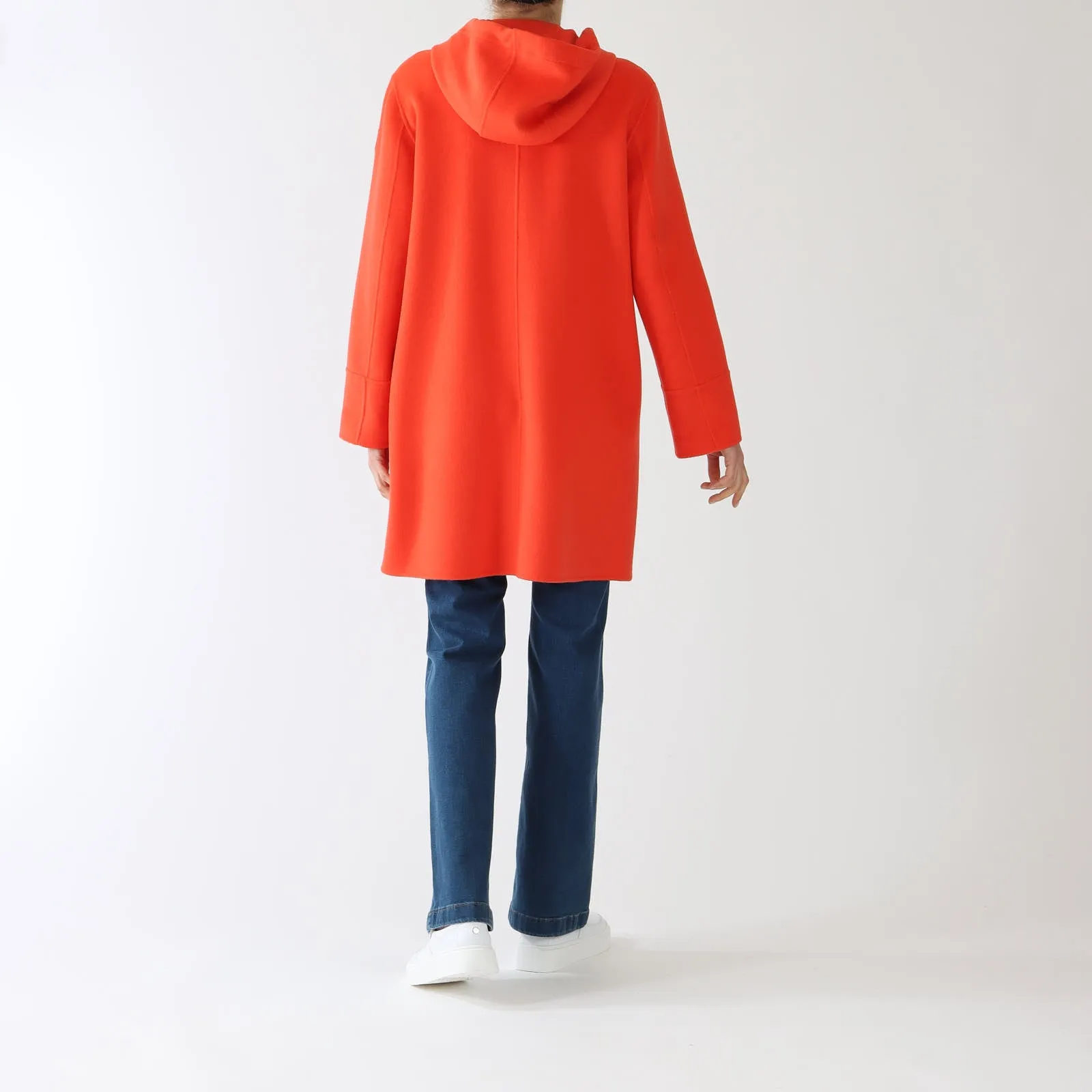 Campari Wool Blend Parka Coat