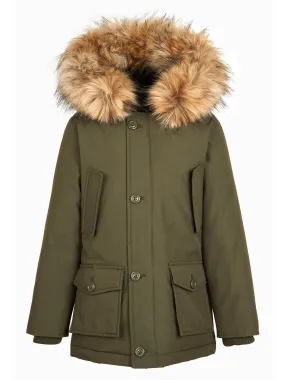 CANADIAN Kid's Jacket Down - GCM01-NKFF Green