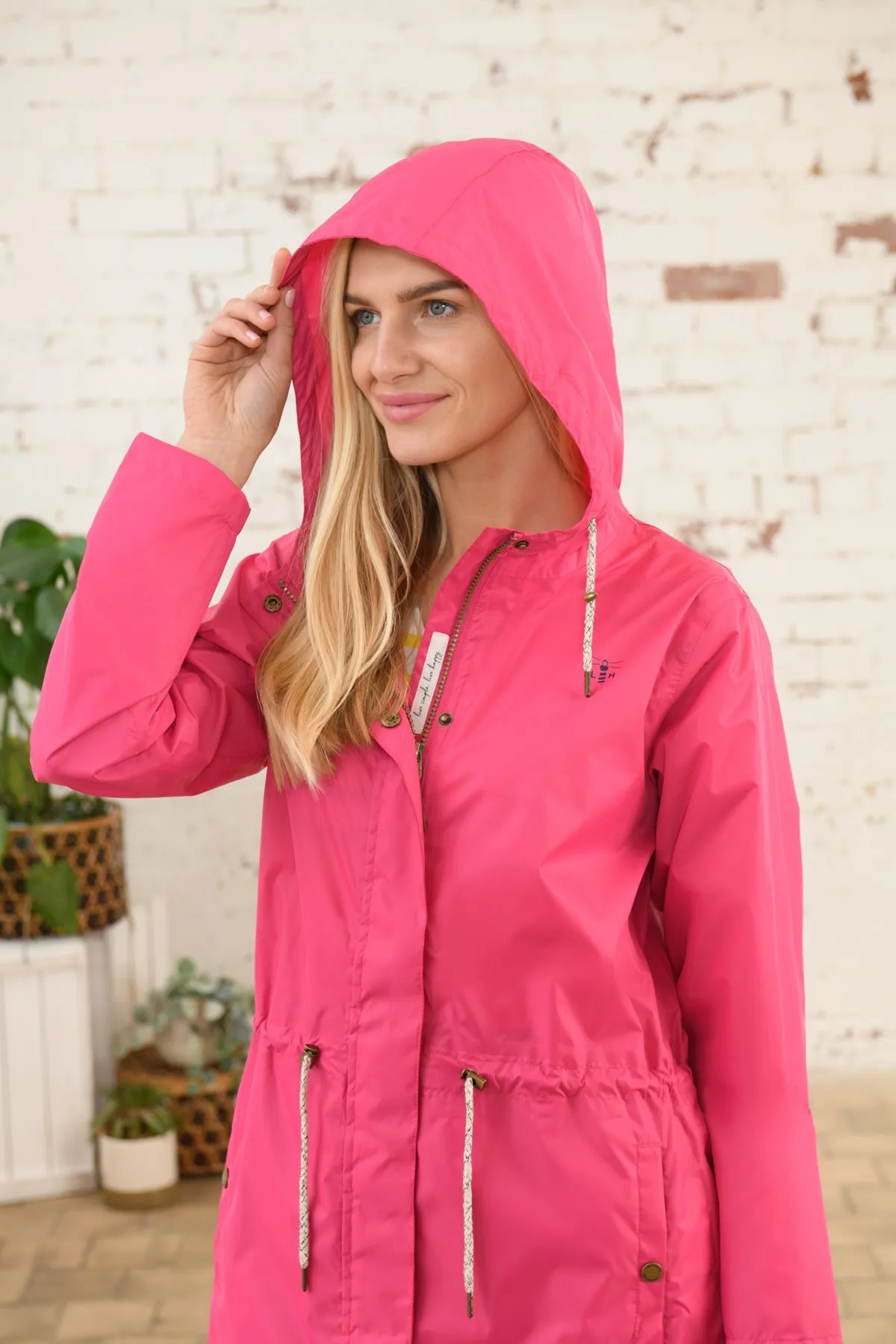 Cara Rain Parka - Pink