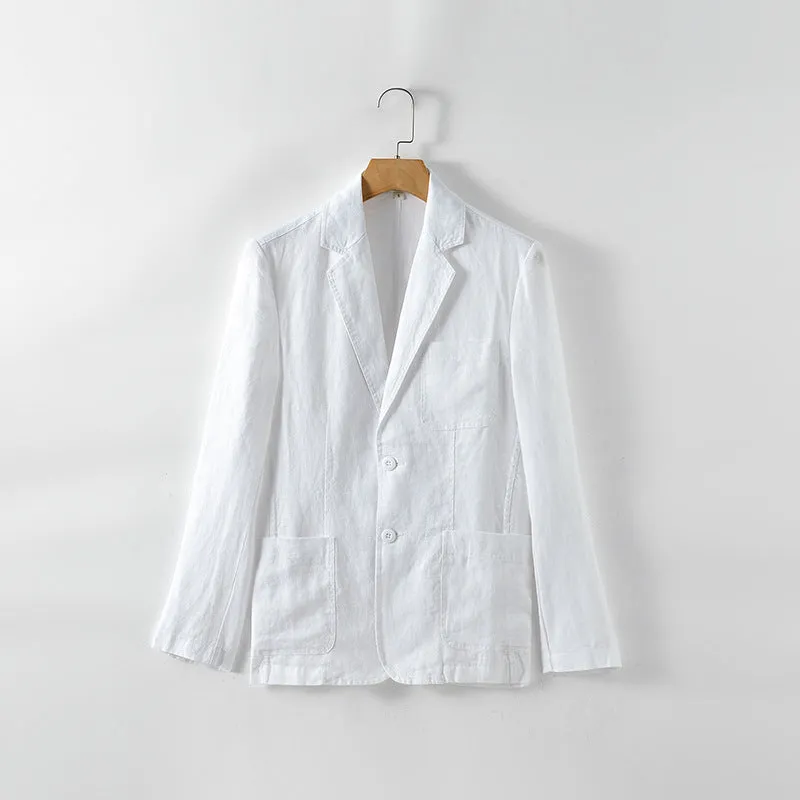 Casual Linen Suit Thin Jacket