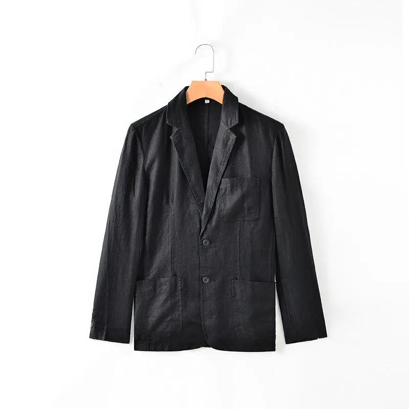 Casual Linen Suit Thin Jacket