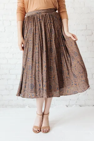 Cathedral Pleated Skirt