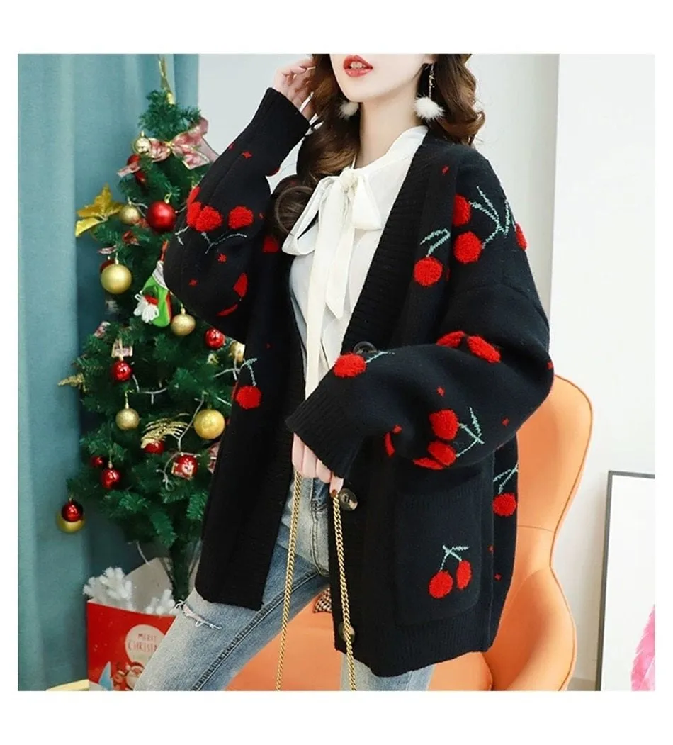 Cherry Cardigan