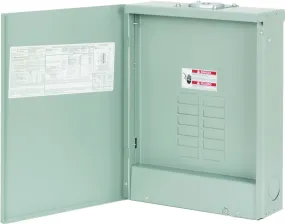 Eaton BRP12L200R Load Center, 200 A, 24-Pole, 12-Space, 24-Circuit, Plug-On Neutral, NEMA 3R Enclosure :EA: QUANTITY: 1