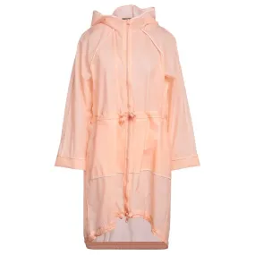 Elisabetta Franchi Powder Pink Long Waterproof Jacket