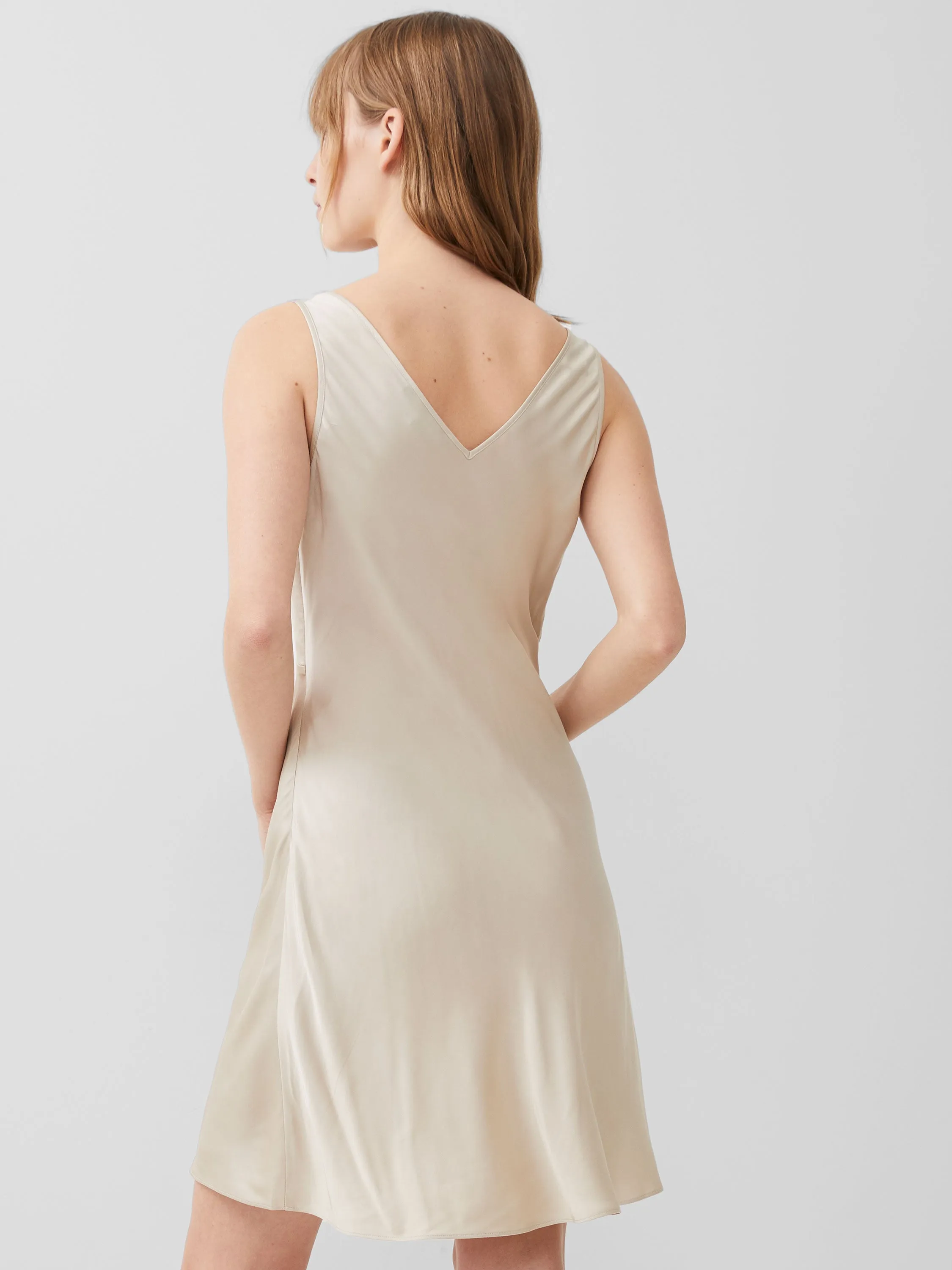 Ennis Satin Slip Mini Dress