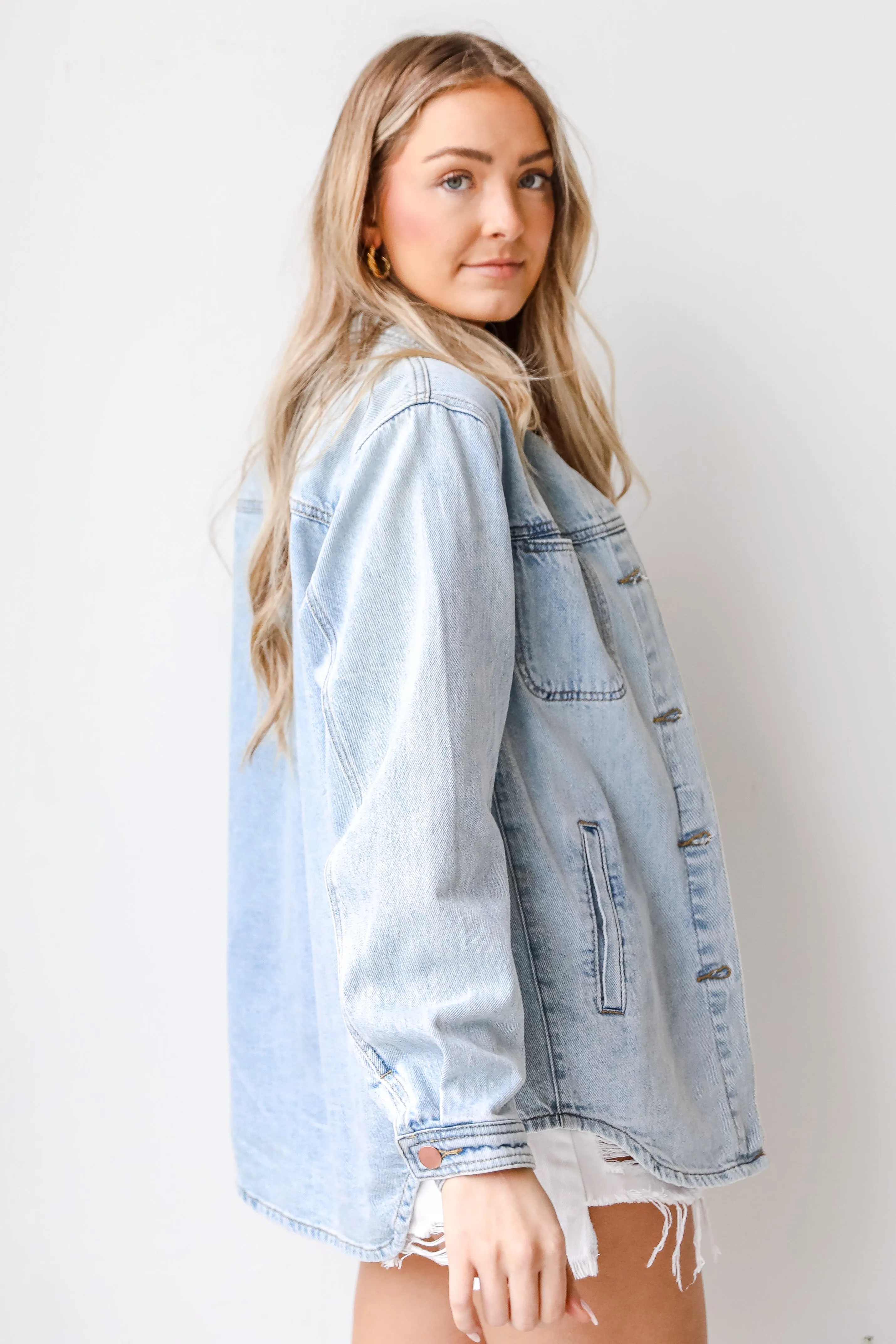 FINAL SALE - Major Style Points Denim Jacket