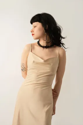 Gia Slip dress - champagne