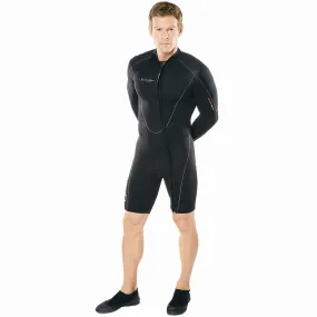 Henderson Man Thermoprene Long Sleeve 3mm Shorty / Jacket (Front Zip) Scuba Diving Wetsuit