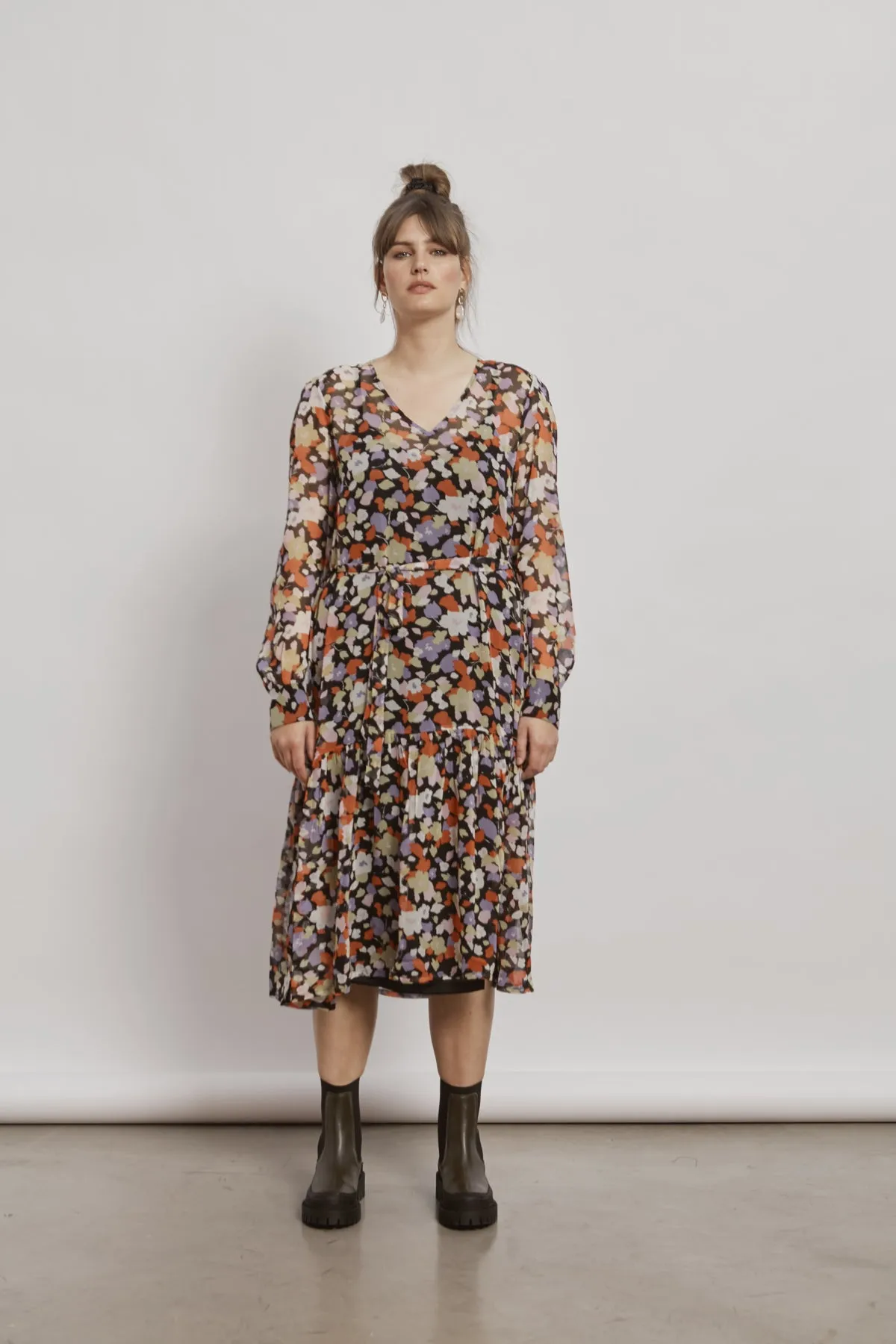 Kanaan Midi Dress (Multi)