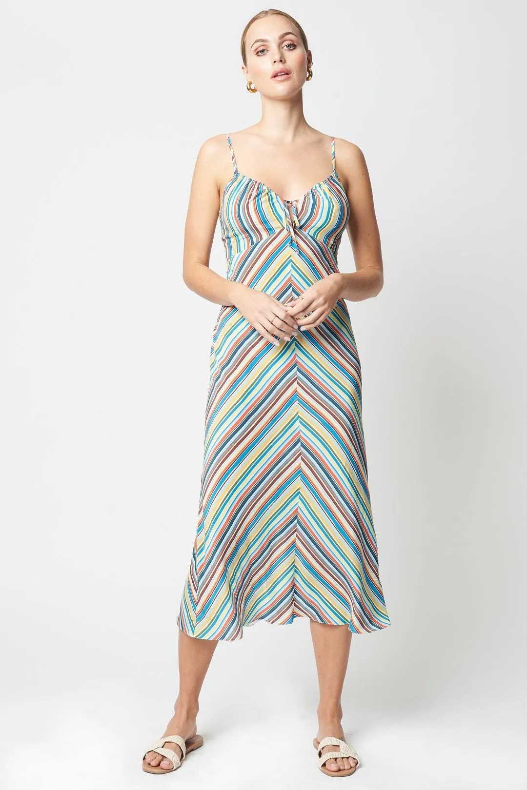 Karla Dress Coastal Stripes