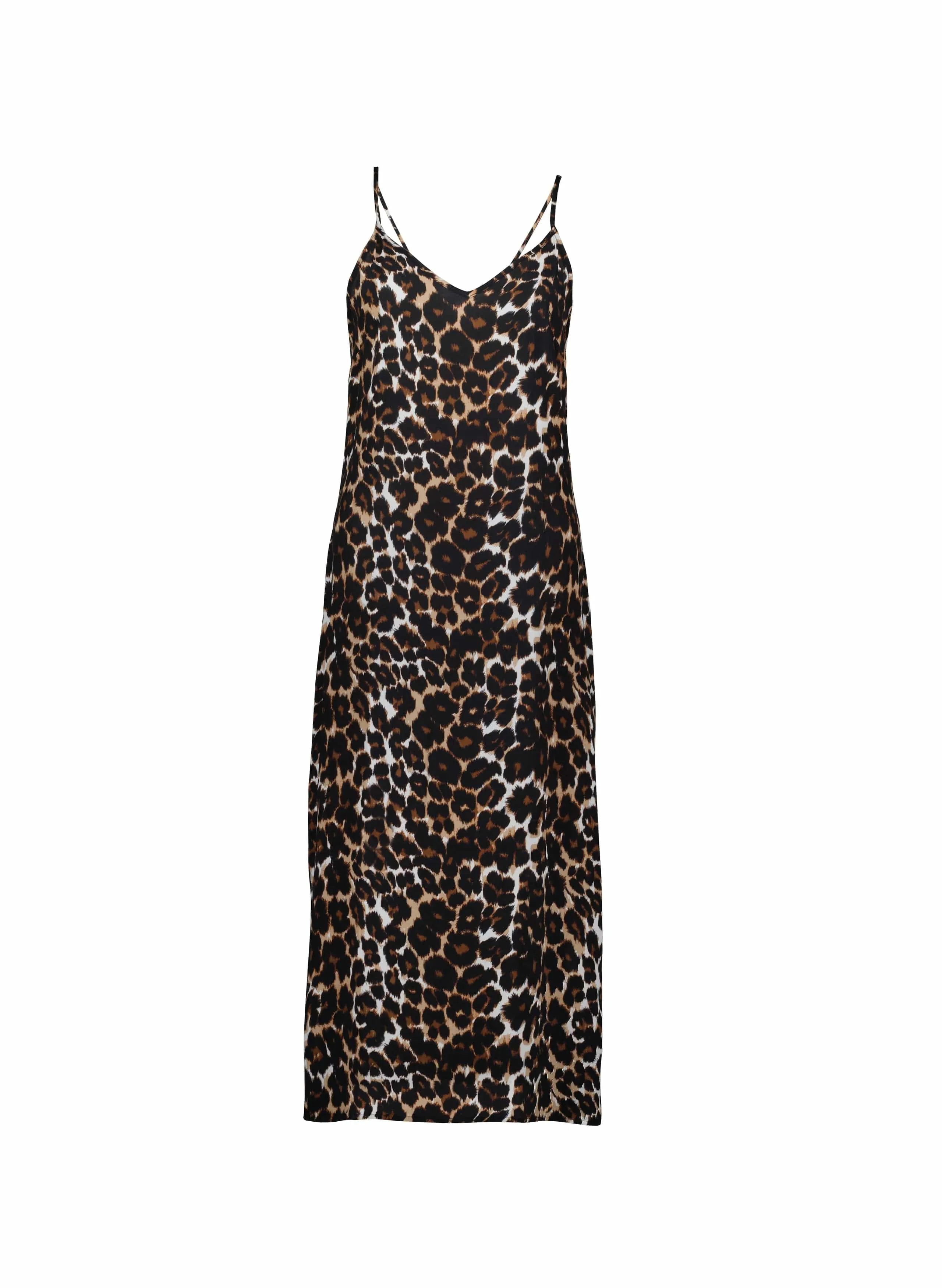 Kat TENCEL™ Dress | Brown Leopard