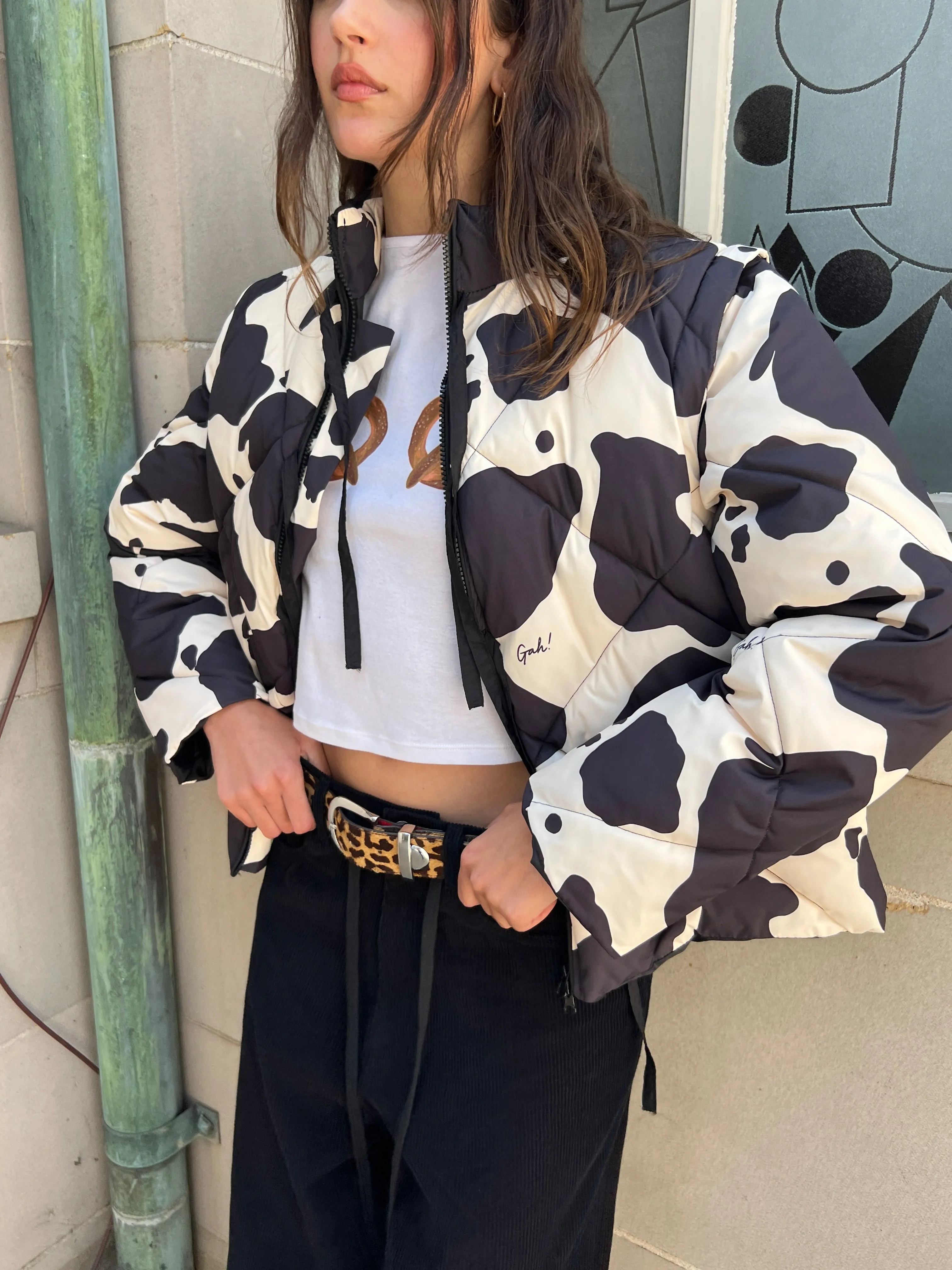 Lady Puffer Jacket - Cow