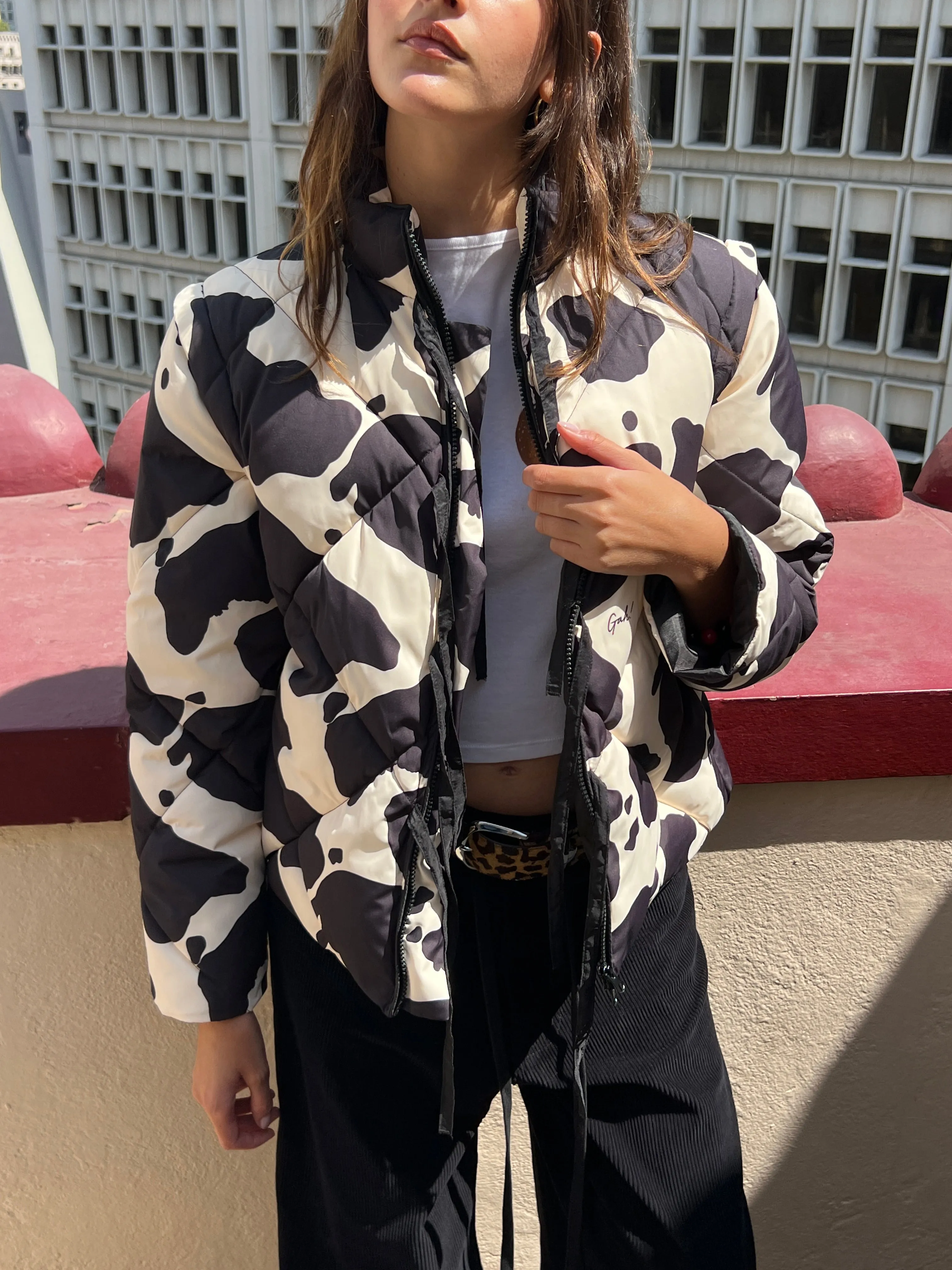 Lady Puffer Jacket - Cow