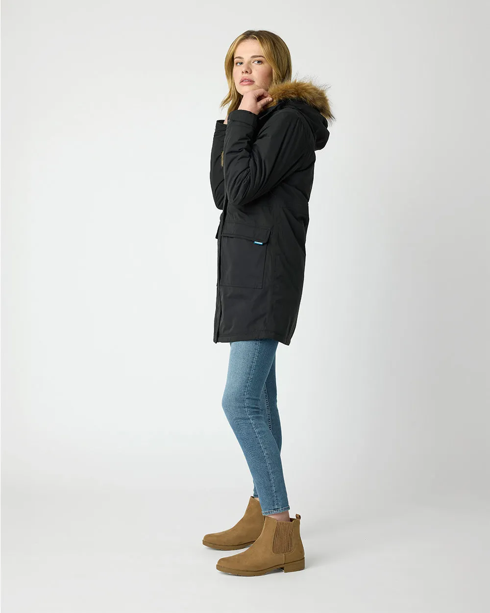 Lyra Parka in Black