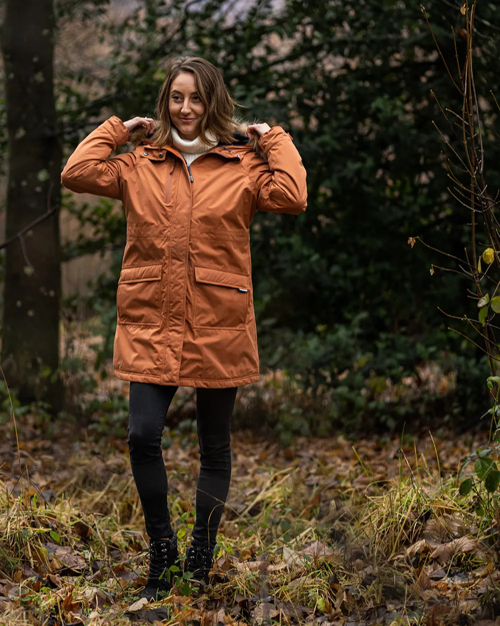 Lyra Parka in Copper