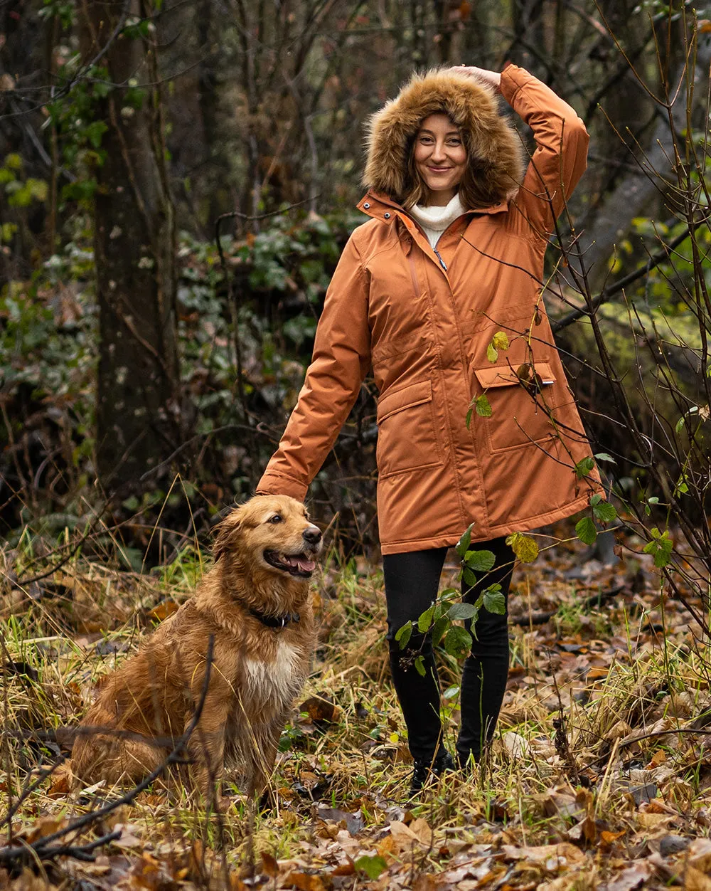 Lyra Parka in Copper