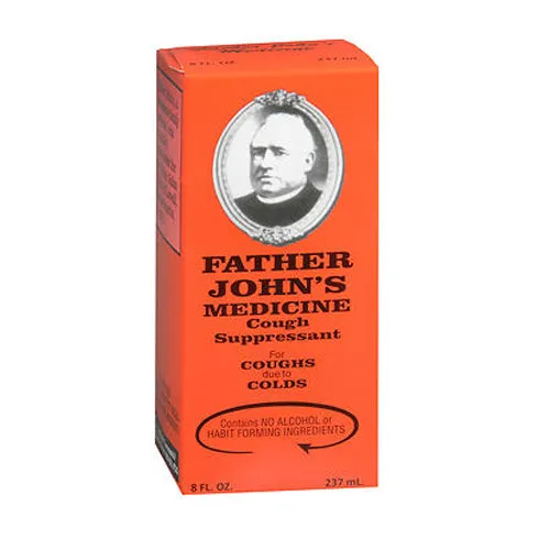 Medicine Cough Suppressant 8 Oz By Father John's