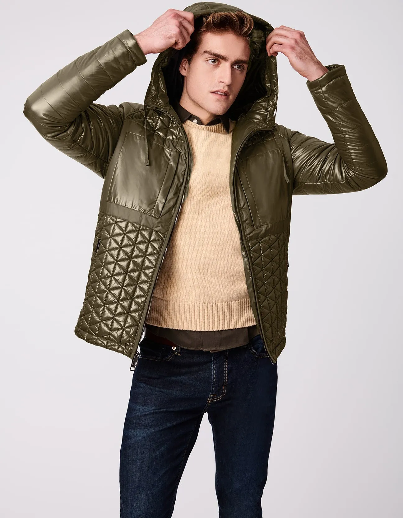 Men's City Hooded Puffer Jacket