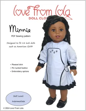 Minnie 18" Doll Clothes Pattern