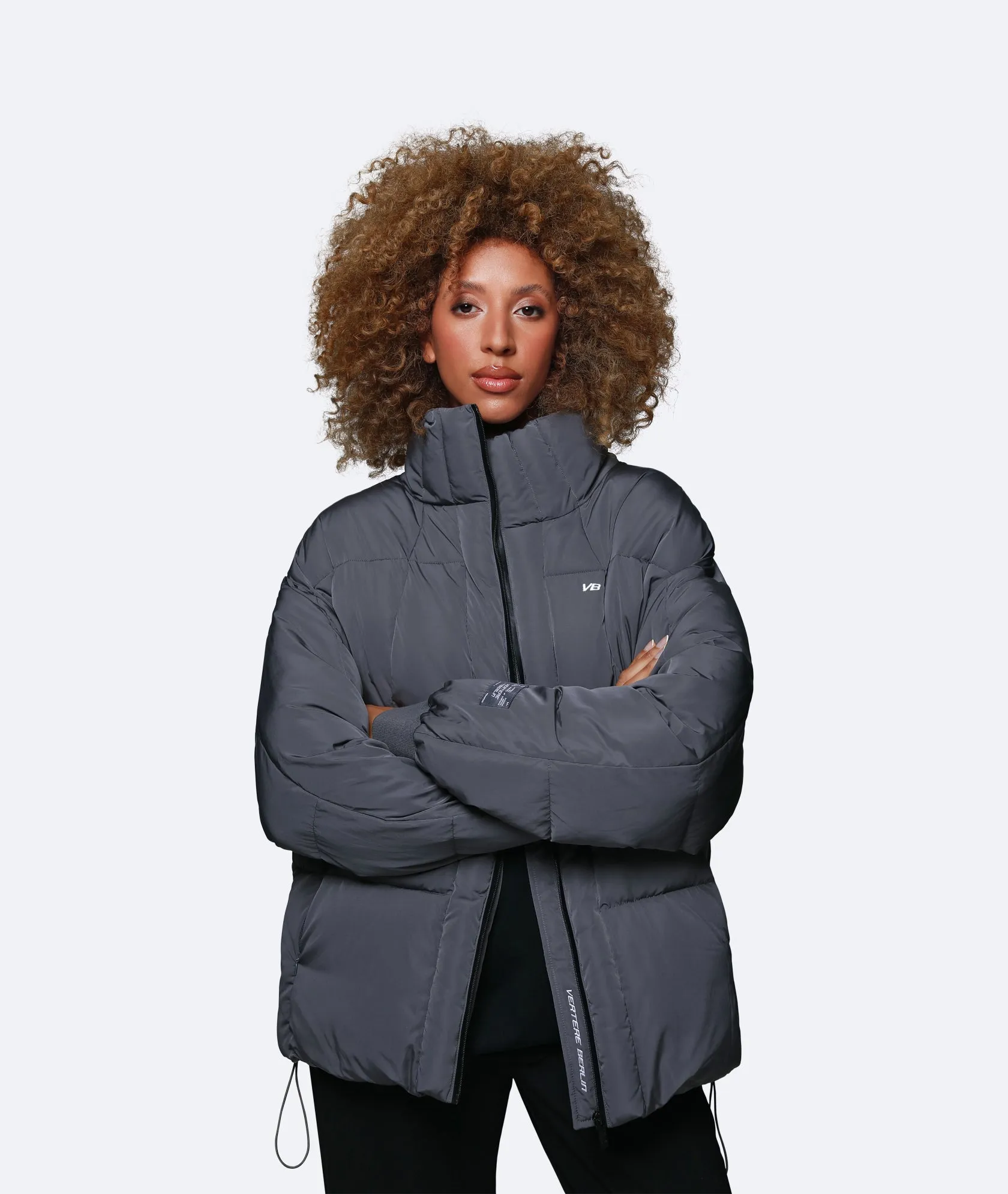 MOTION PUFFER JACKET - GREY