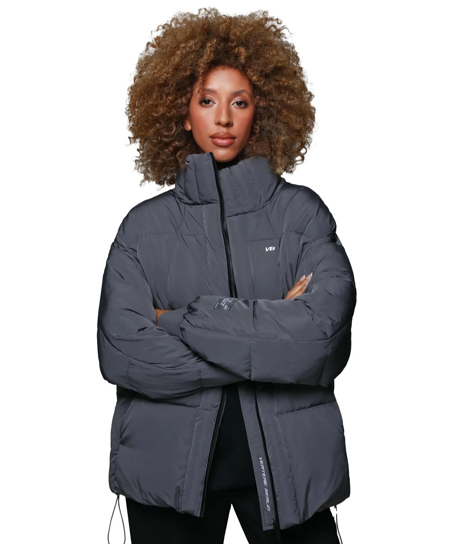 MOTION PUFFER JACKET - GREY