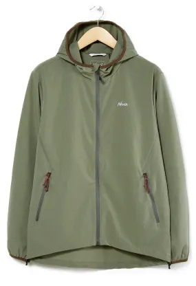 Nanga Men's Air Cloth Comfy Zip Parka Jacket - Olive Green