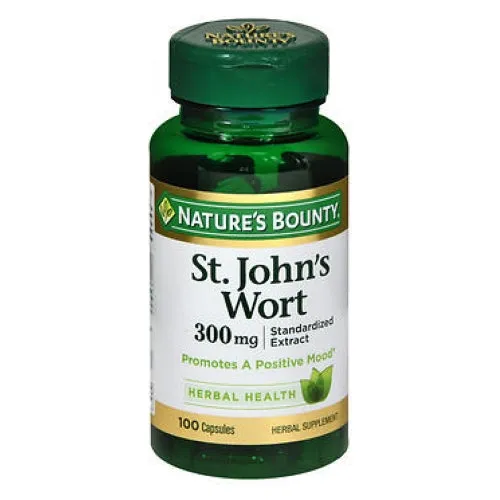 Nature's Bounty St. Johns Wort Herbal Supplement 100 caps By Nature's Bounty