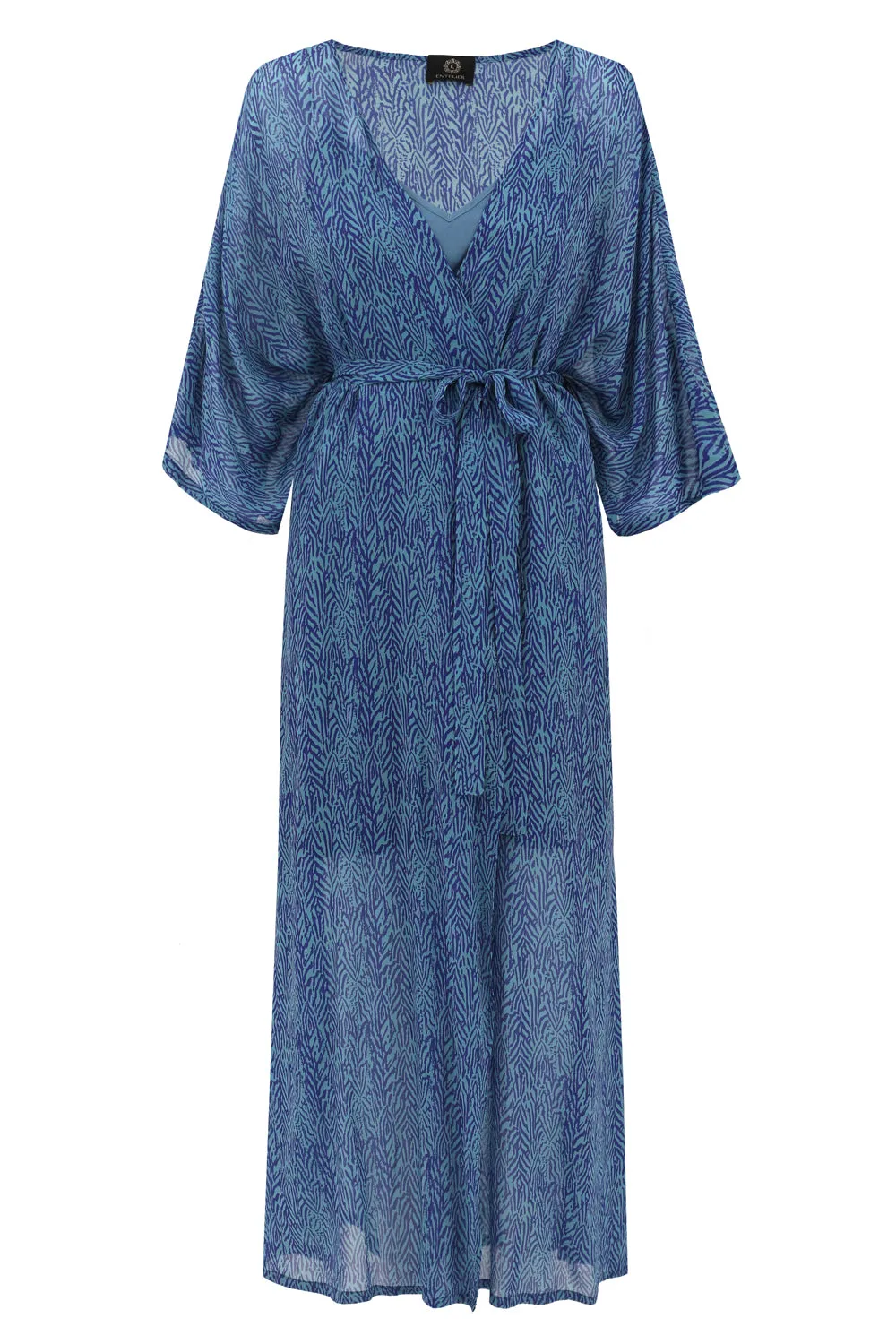 Pareo Dress Blue Print