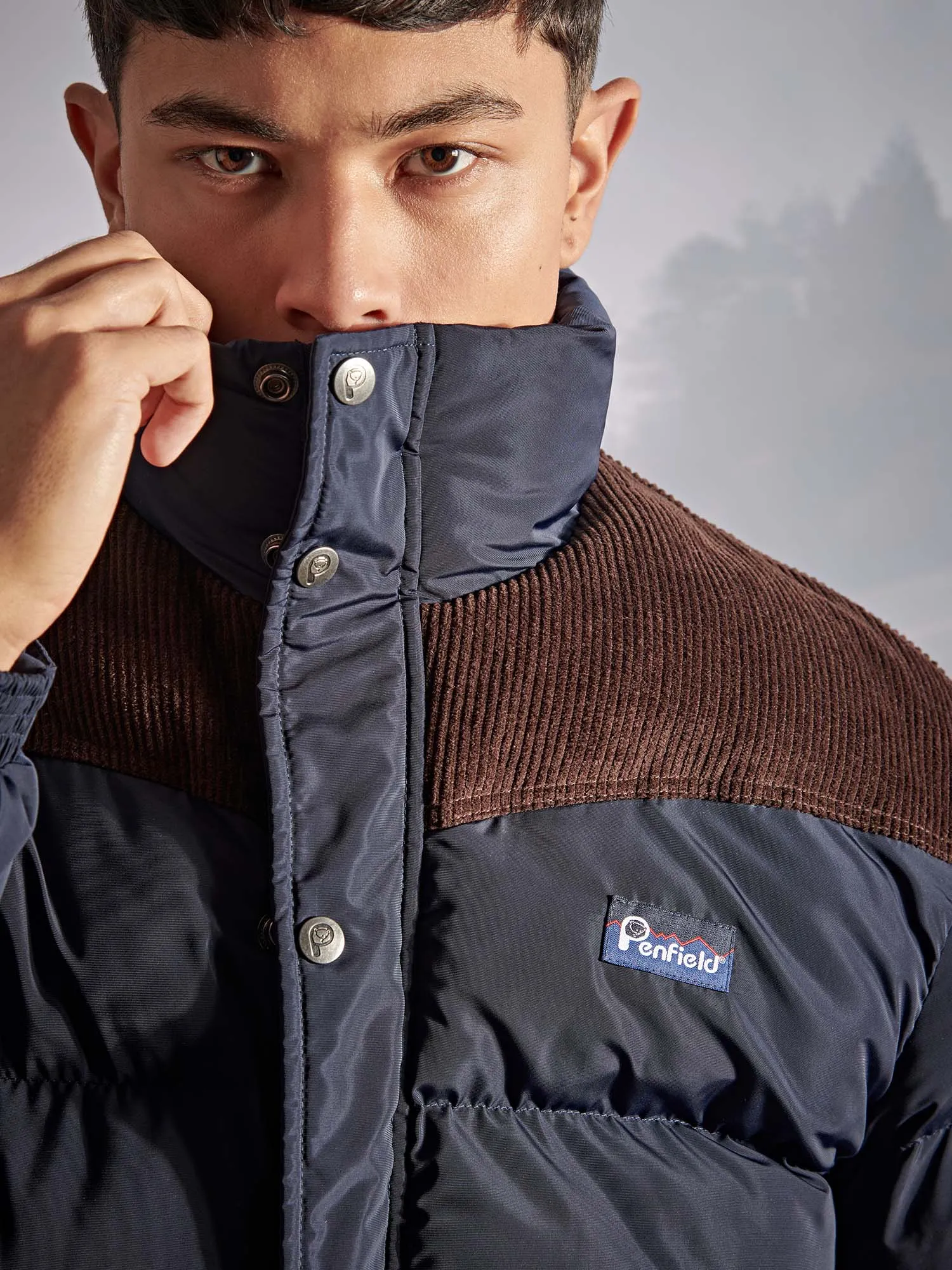 Penfield Mens Easton Jacket Navy Blue