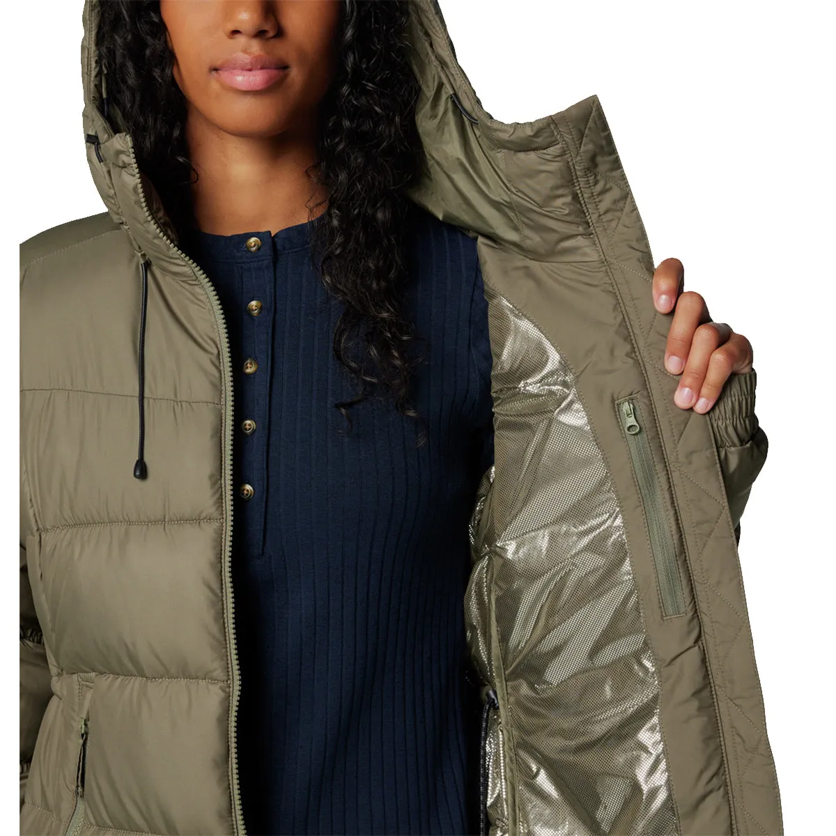 Pike Lake™ II Long Puffer Jacket - Stone Green