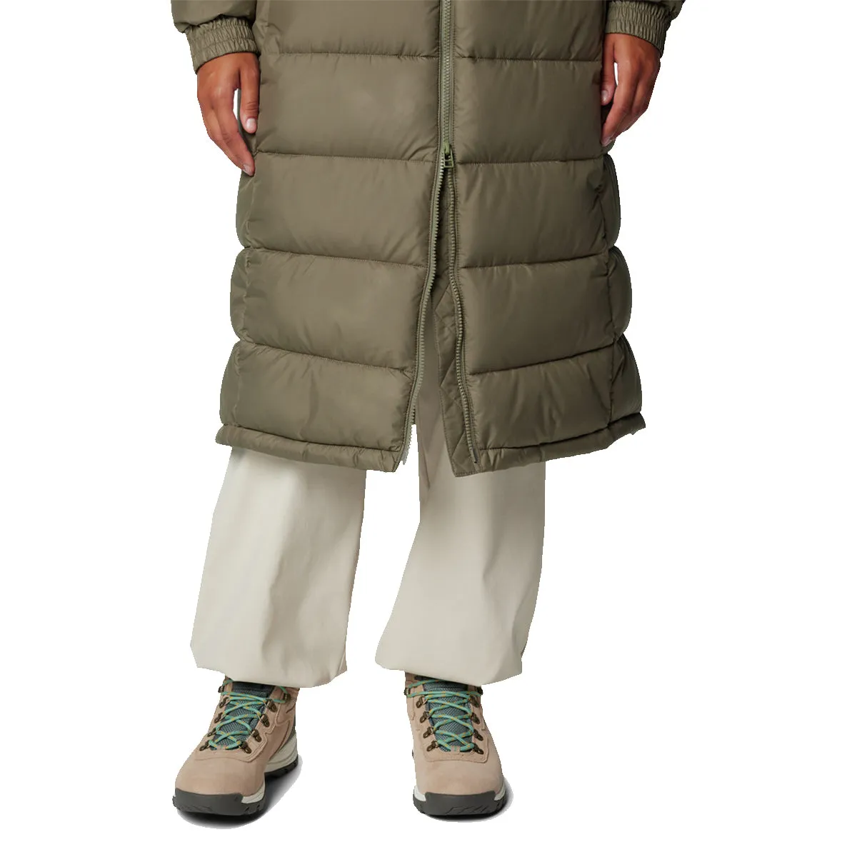 Pike Lake™ II Long Puffer Jacket - Stone Green