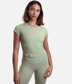 Pistachio CALL ME BABY Tee - Flattering Fit Top