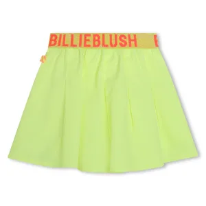 Pleated Elastic Waist Skirt