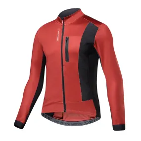 Santic Golmore Orange Men Cycling Jacket Long Sleeve