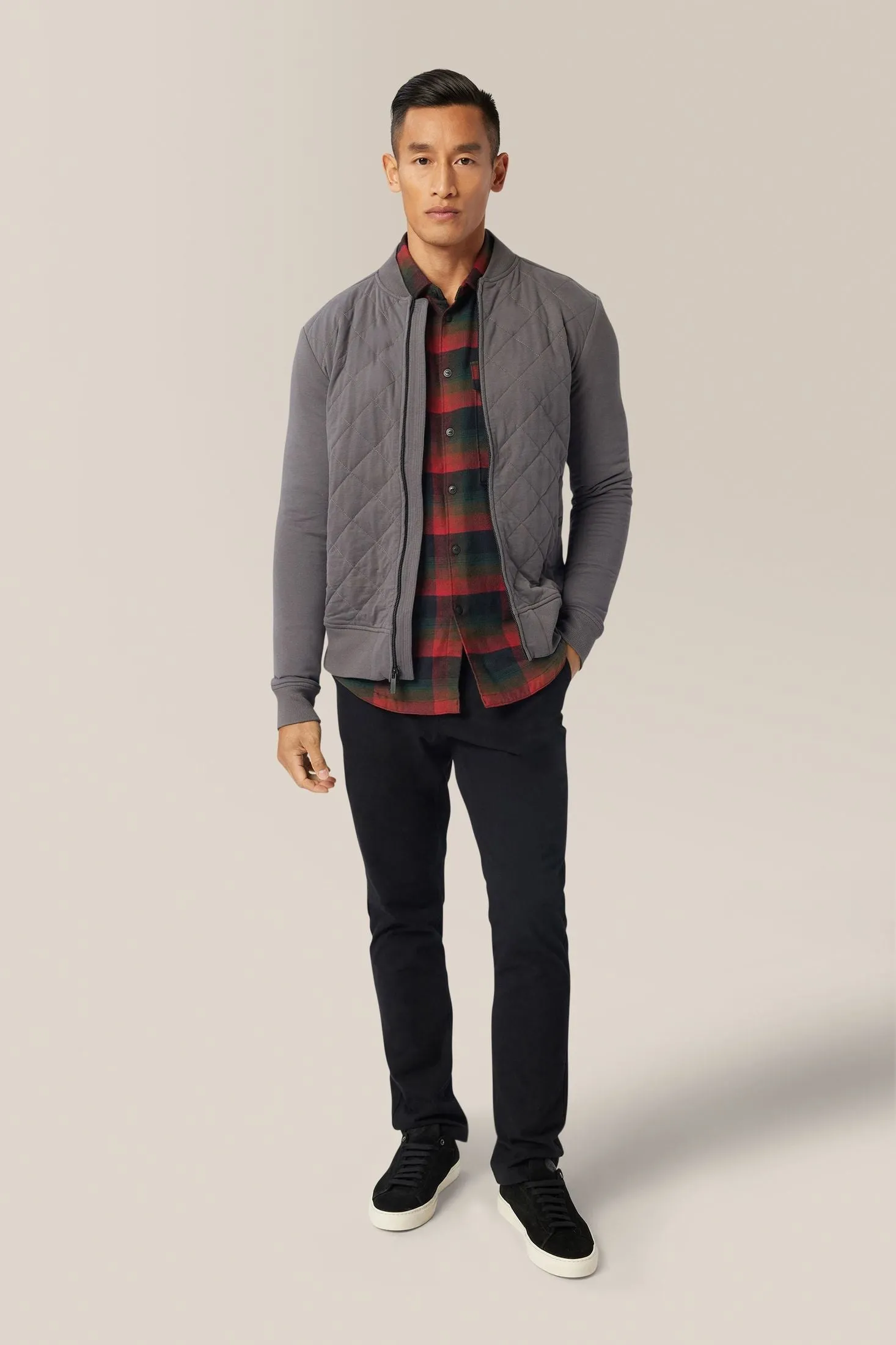 Stadium Shirt Jacket | Responsible Cotton Flannel