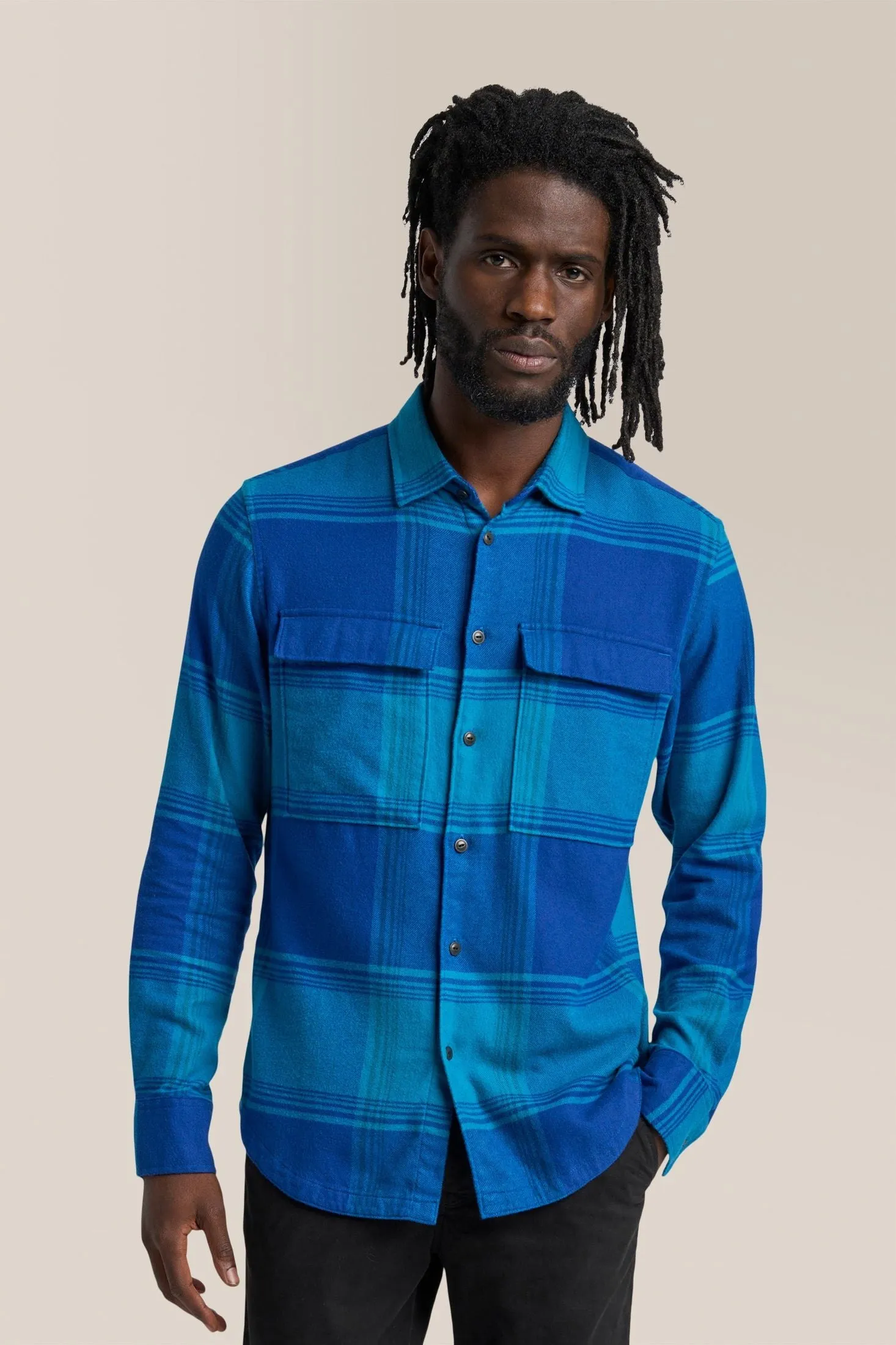 Stadium Shirt Jacket | Responsible Cotton Flannel