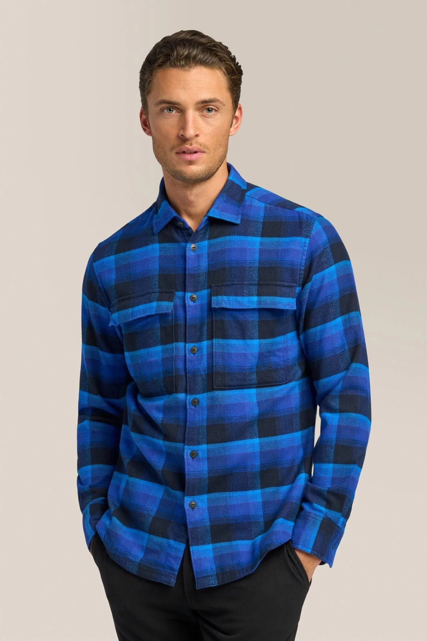 Stadium Shirt Jacket | Responsible Cotton Flannel