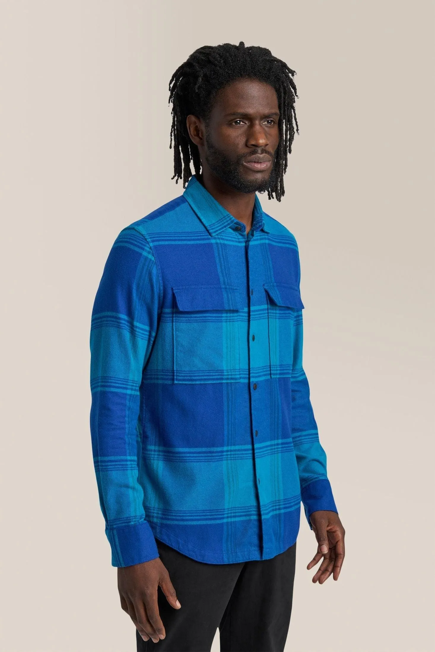 Stadium Shirt Jacket | Responsible Cotton Flannel