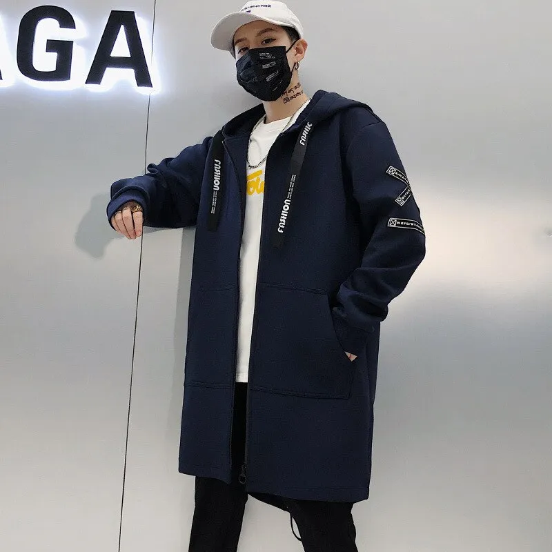 Techwear Long Jacket