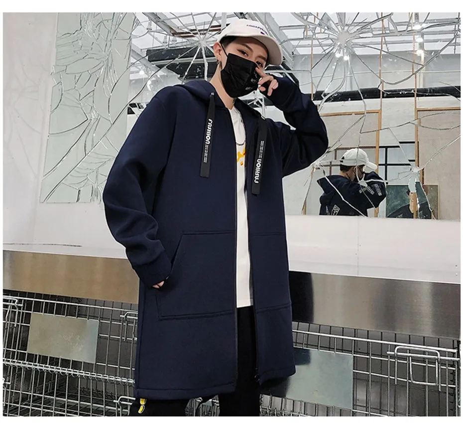 Techwear Long Jacket