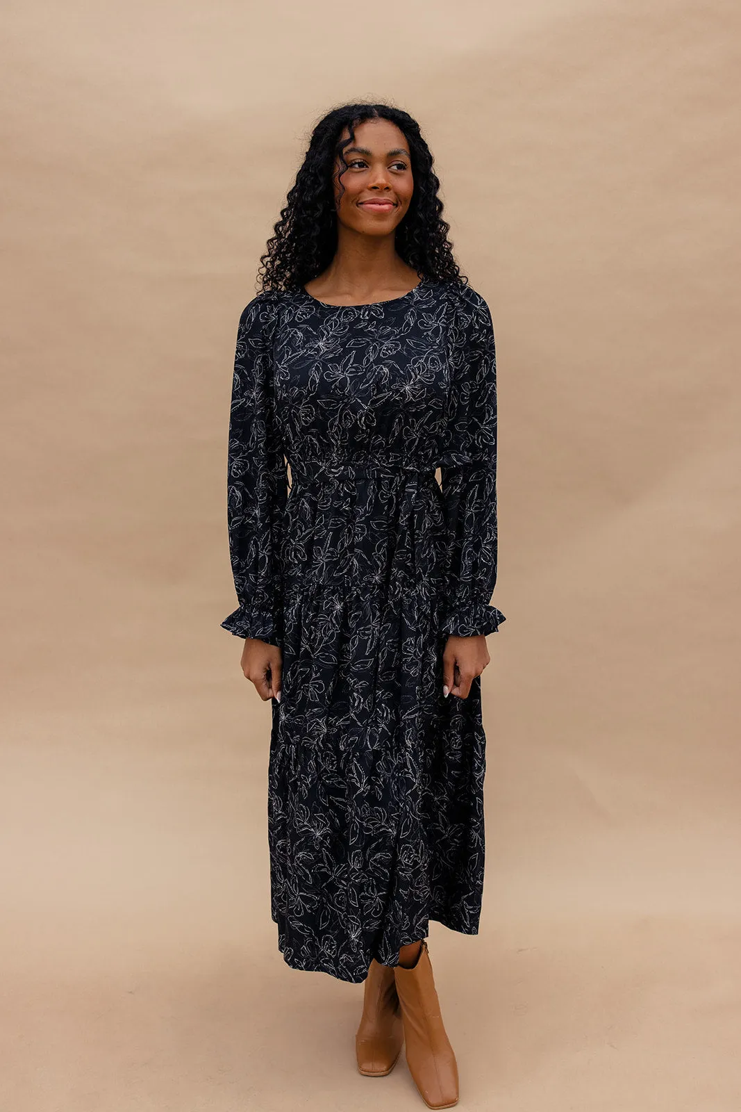 The Morwen Floral Maxi