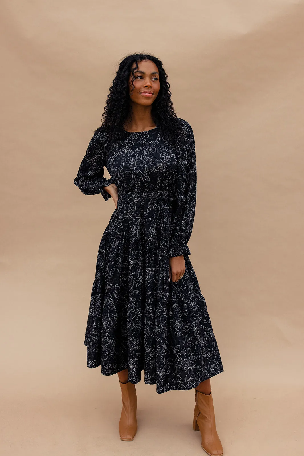 The Morwen Floral Maxi