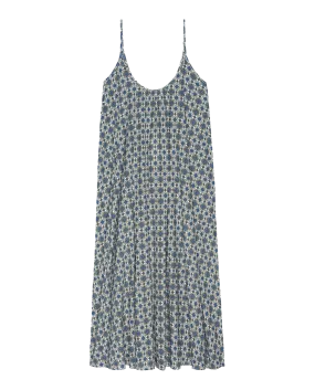 The Slip Sleep Dress. -- Geo Medallion Print