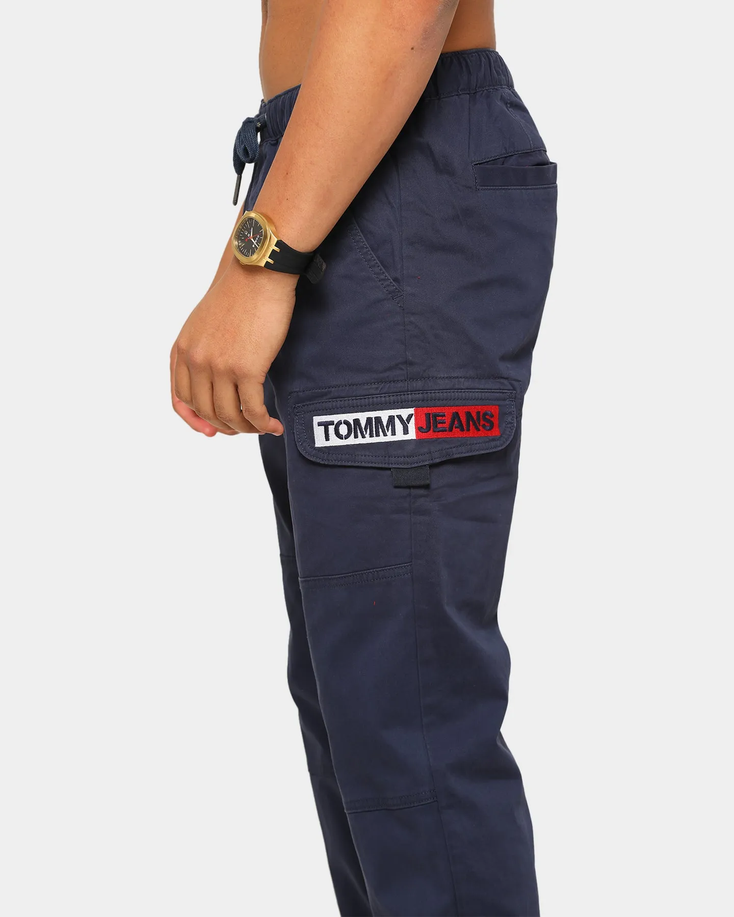 Tommy Jeans Men's TJM Tapered Cuffed Cargo Twilight Navy