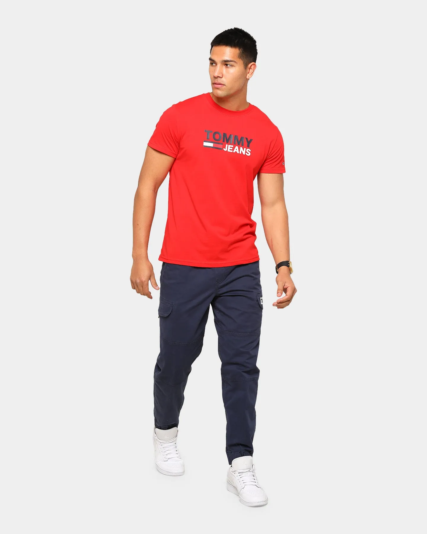 Tommy Jeans Men's TJM Tapered Cuffed Cargo Twilight Navy