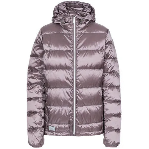 Trespass Ladies Bernadette Hooded Down Jacket - Lightweight & Warm for Winter