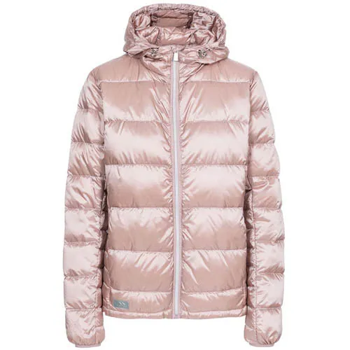 Trespass Ladies Bernadette Hooded Down Jacket - Lightweight & Warm for Winter